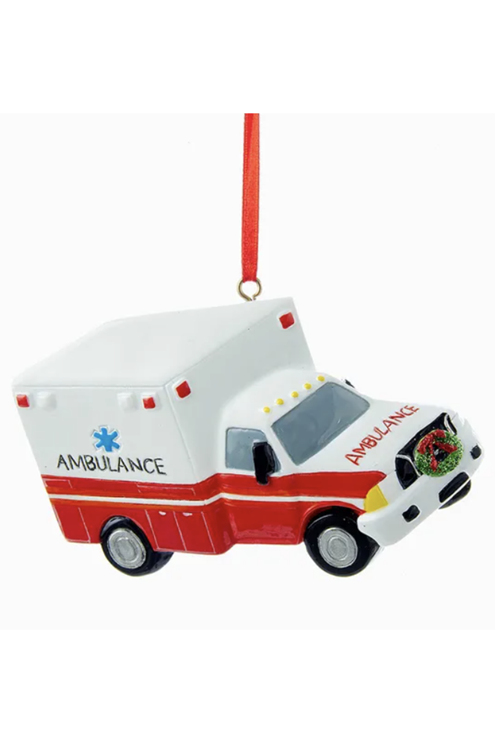 Resin Ornament - Ambulance