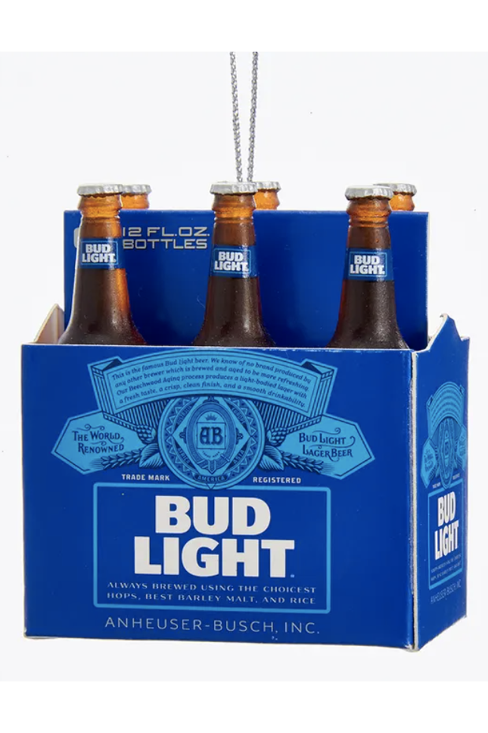 Funky Ornament - Bud Light 6 Pack