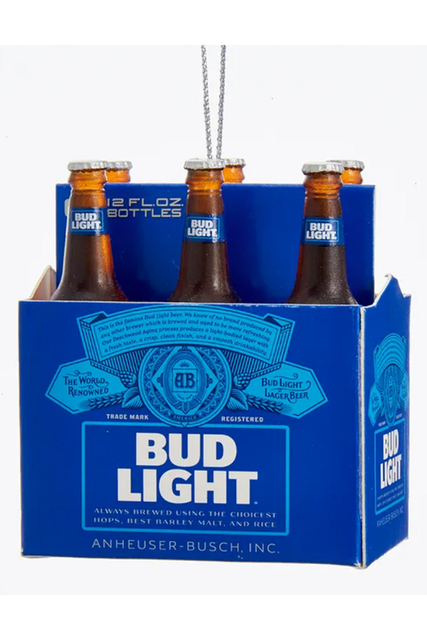 Funky Ornament - Bud Light 6 Pack