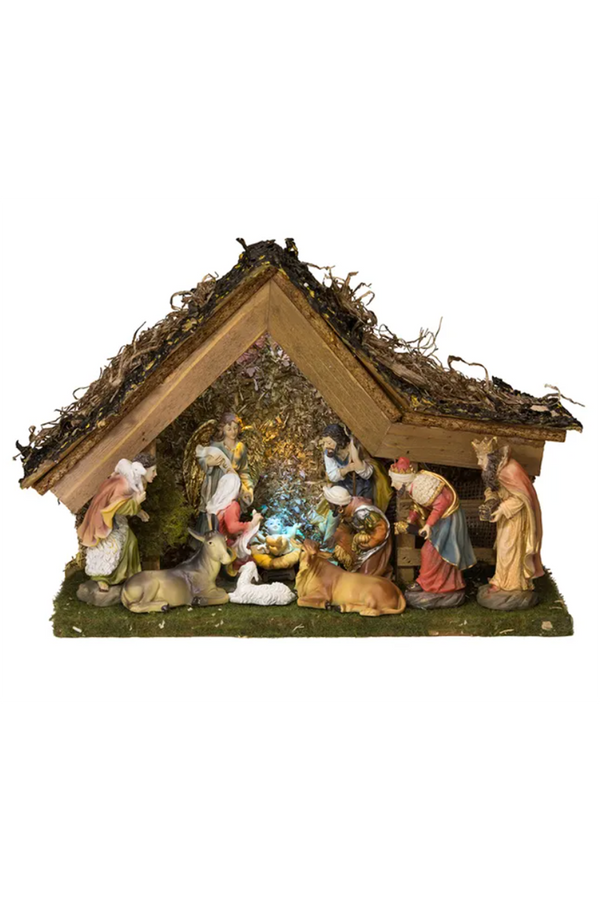 LED Traditional Nativity