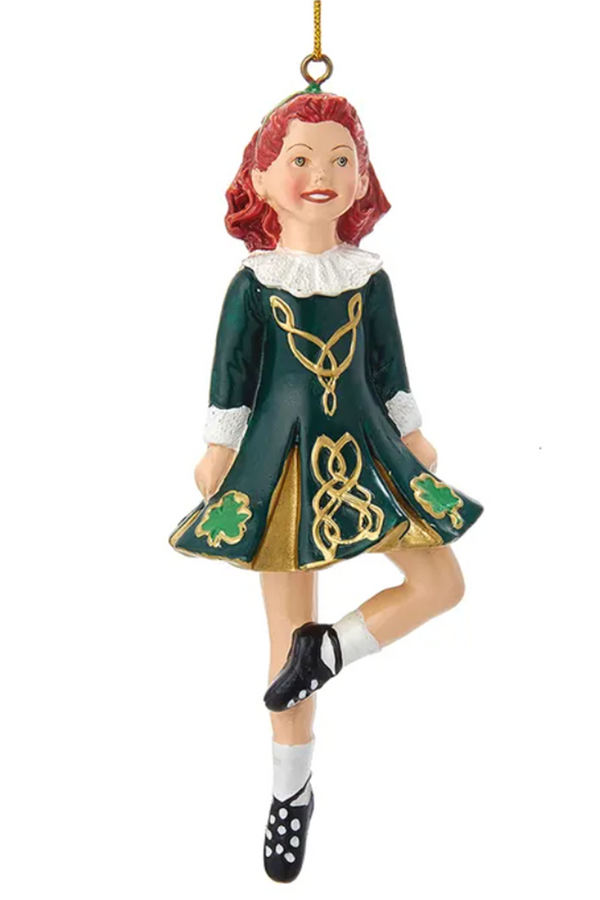Resin Ornament - Dancing Irish Girl