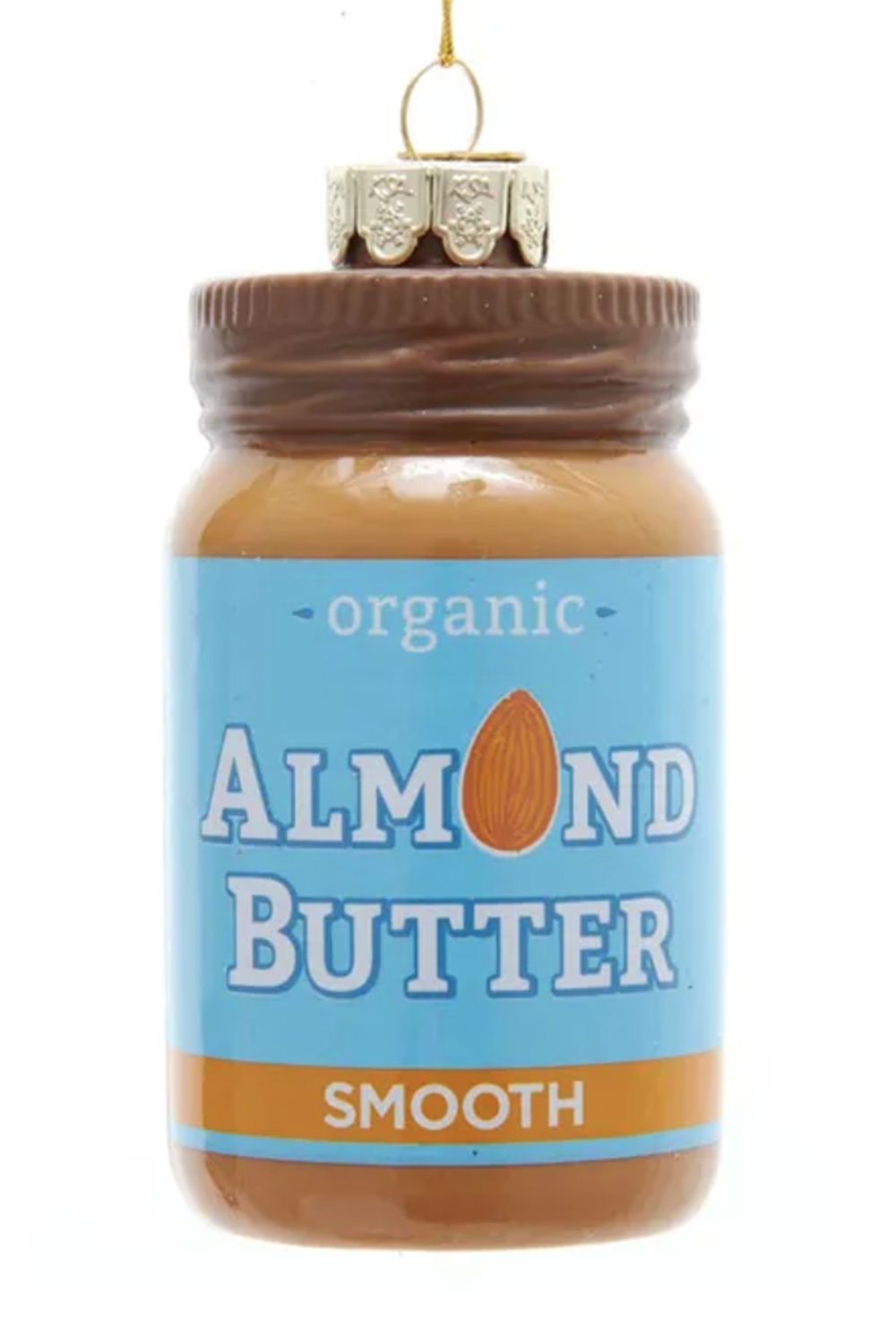 Glass Ornament - Almond Butter