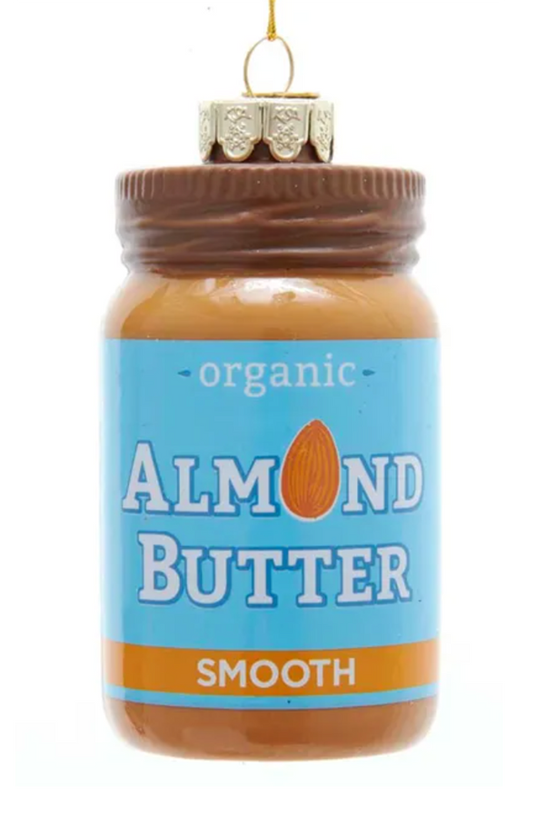 Glass Ornament - Almond Butter