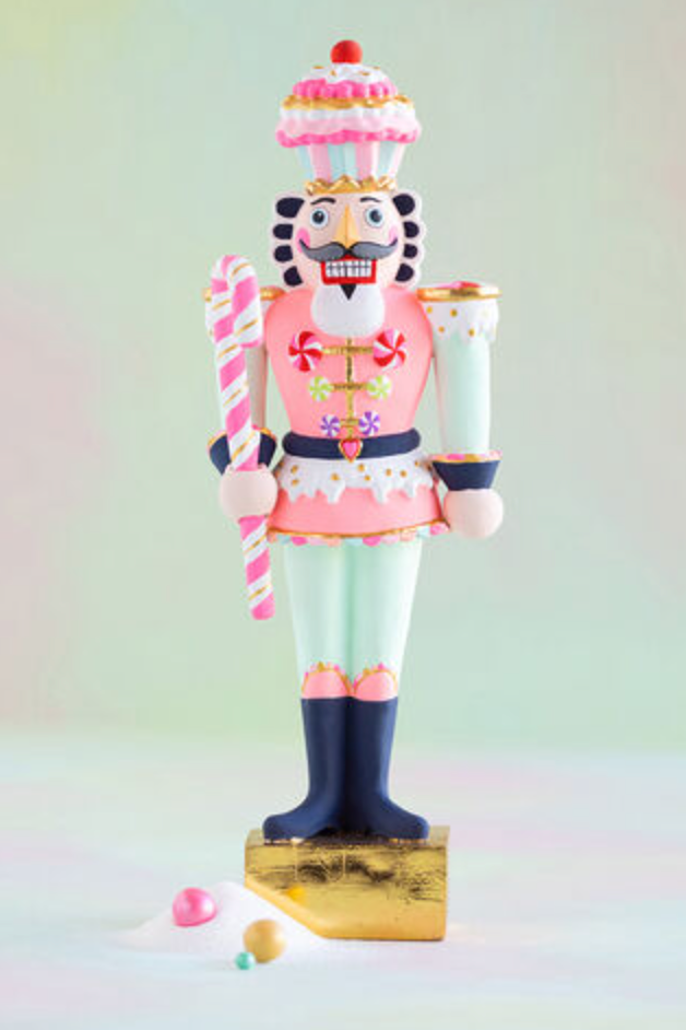 Gold Colonel Cupcake Figure