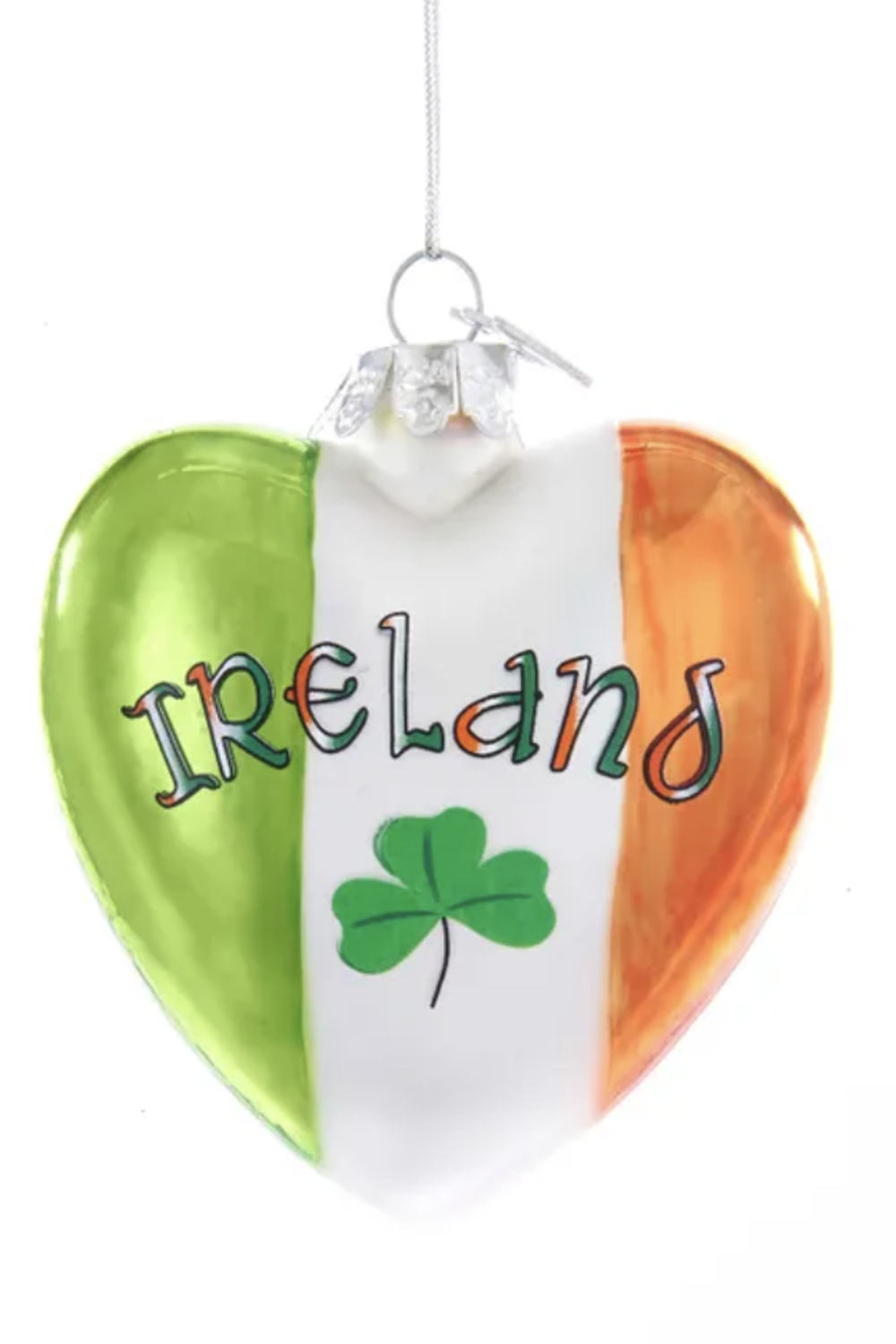 Glass Ornament - Ireland Heart