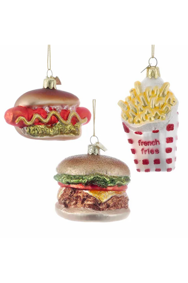 Glass Ornament - Noble Fast Food