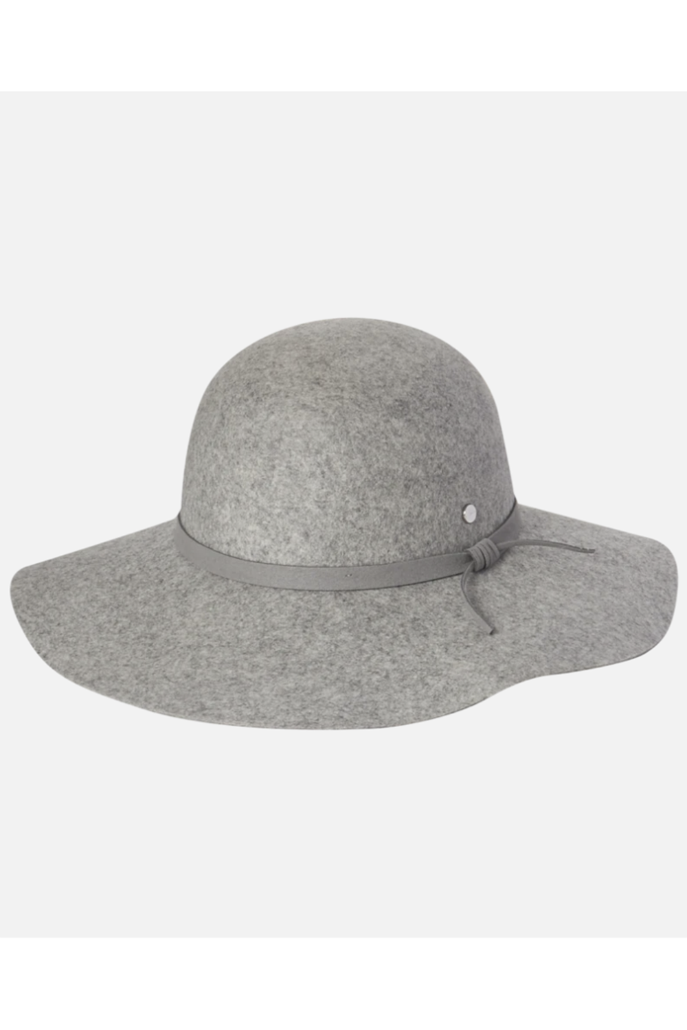 Grey felt floppy hat sales