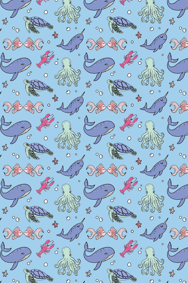 Trendy Wrapping Paper - Everyday Under the Sea