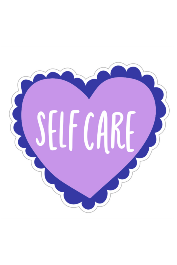 Trendy Sticker - Self Care Heart
