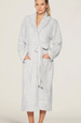 CozyChic Bath Robe - Heathered Ocean