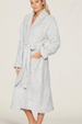 CozyChic Bath Robe - Heathered Ocean