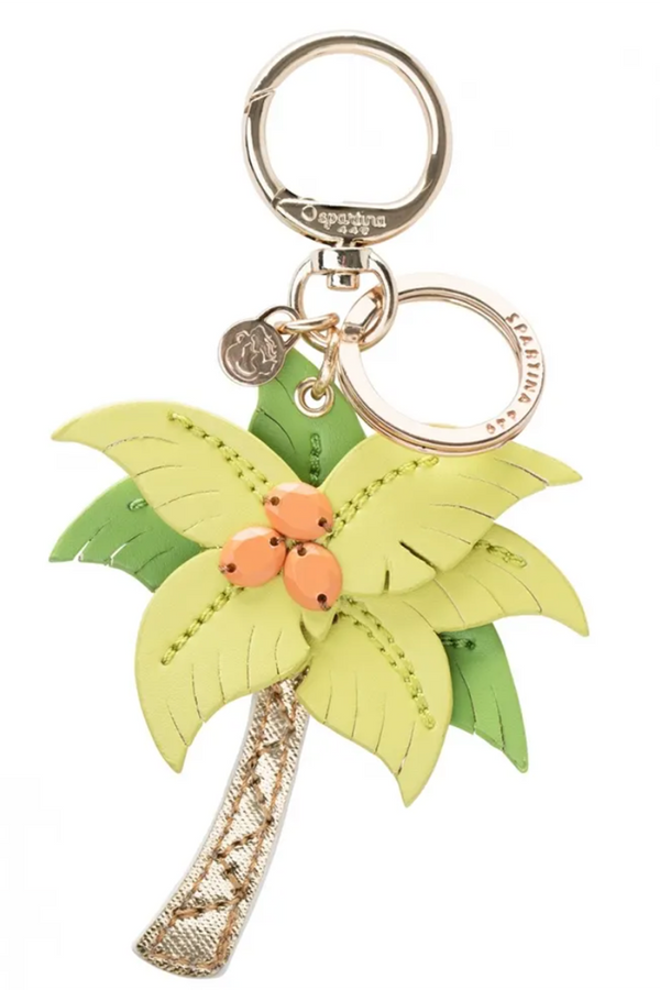 Spartina Bag Charm / Key Chain - Palm Tree