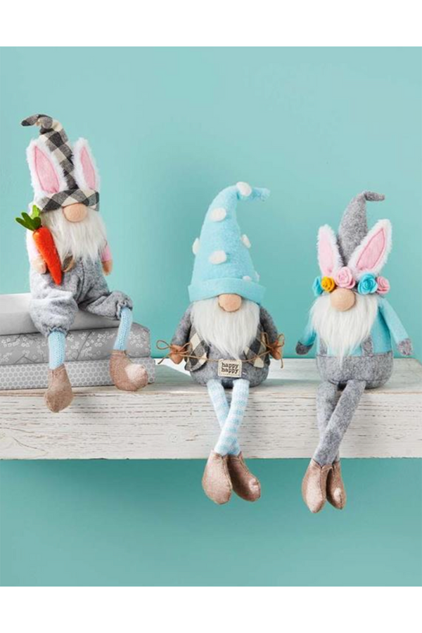 Dangle Leg Easter Mini Gnome