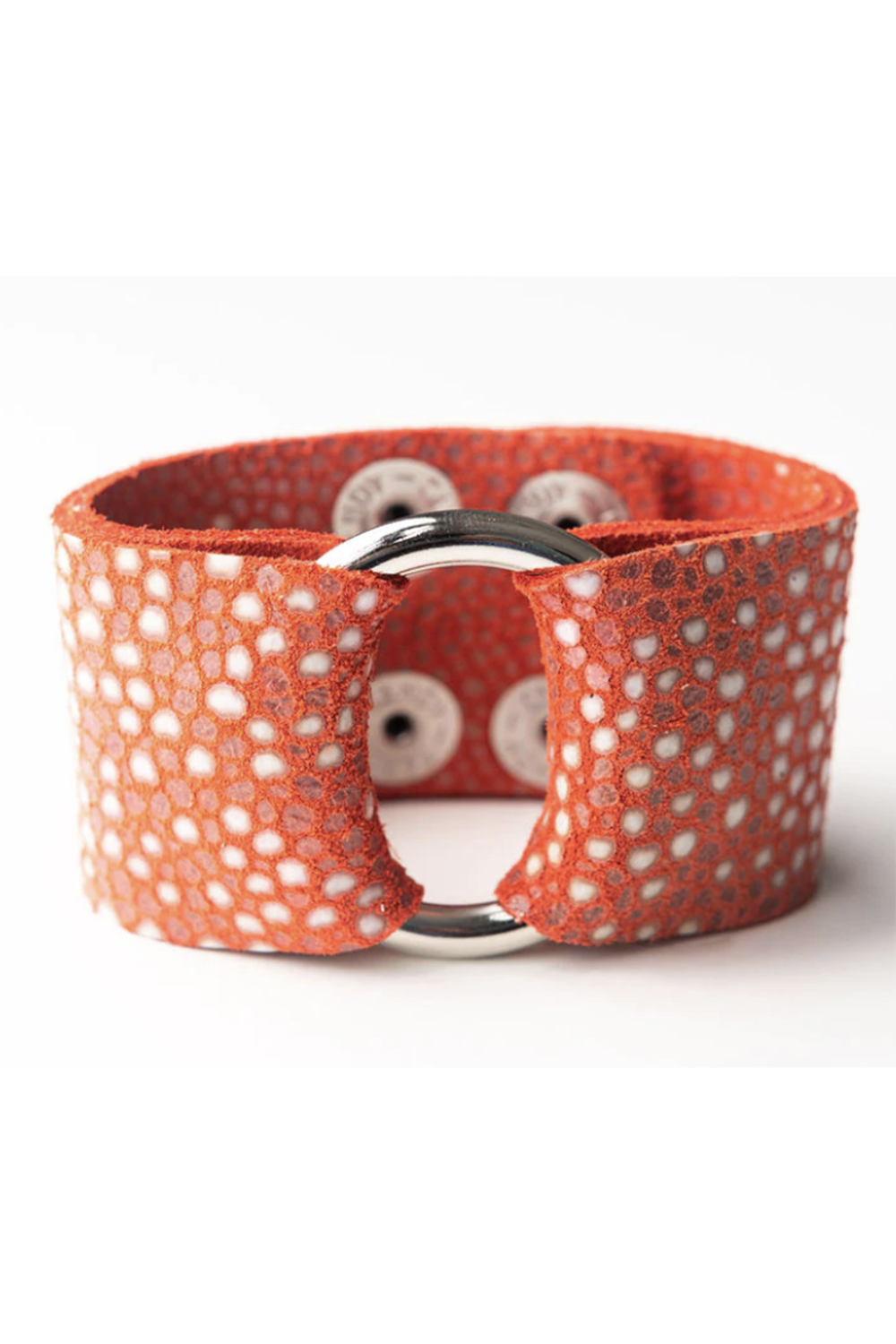 Keva Thick Cuff - Coral Speckled
