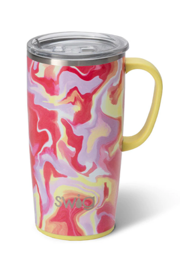 TALL Modern Coffee Mug - Pink Lemonade