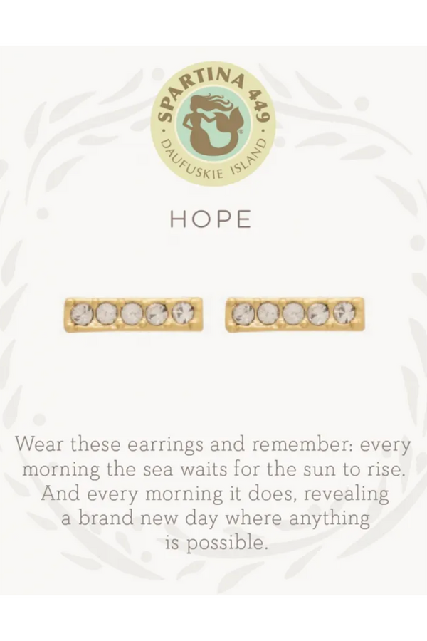 Sea La Vie Earrings - Gold Hope Horizon