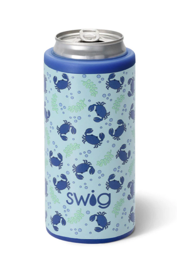 Skinny Can Cooler - Blue Crab