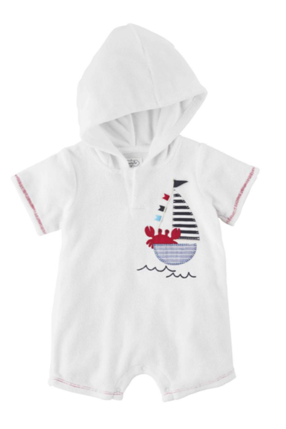 Baby Sailboat Terry Cover-Up