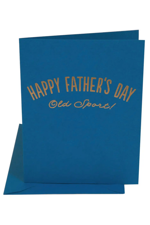 Social Father's Day Greeting Card - Old Sport