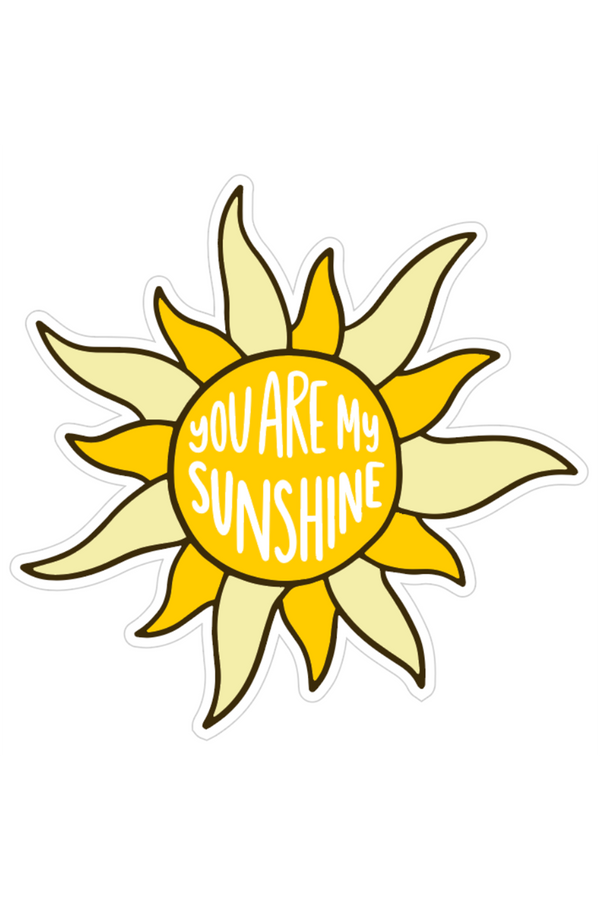 Trendy Sticker - You are my Sunshine