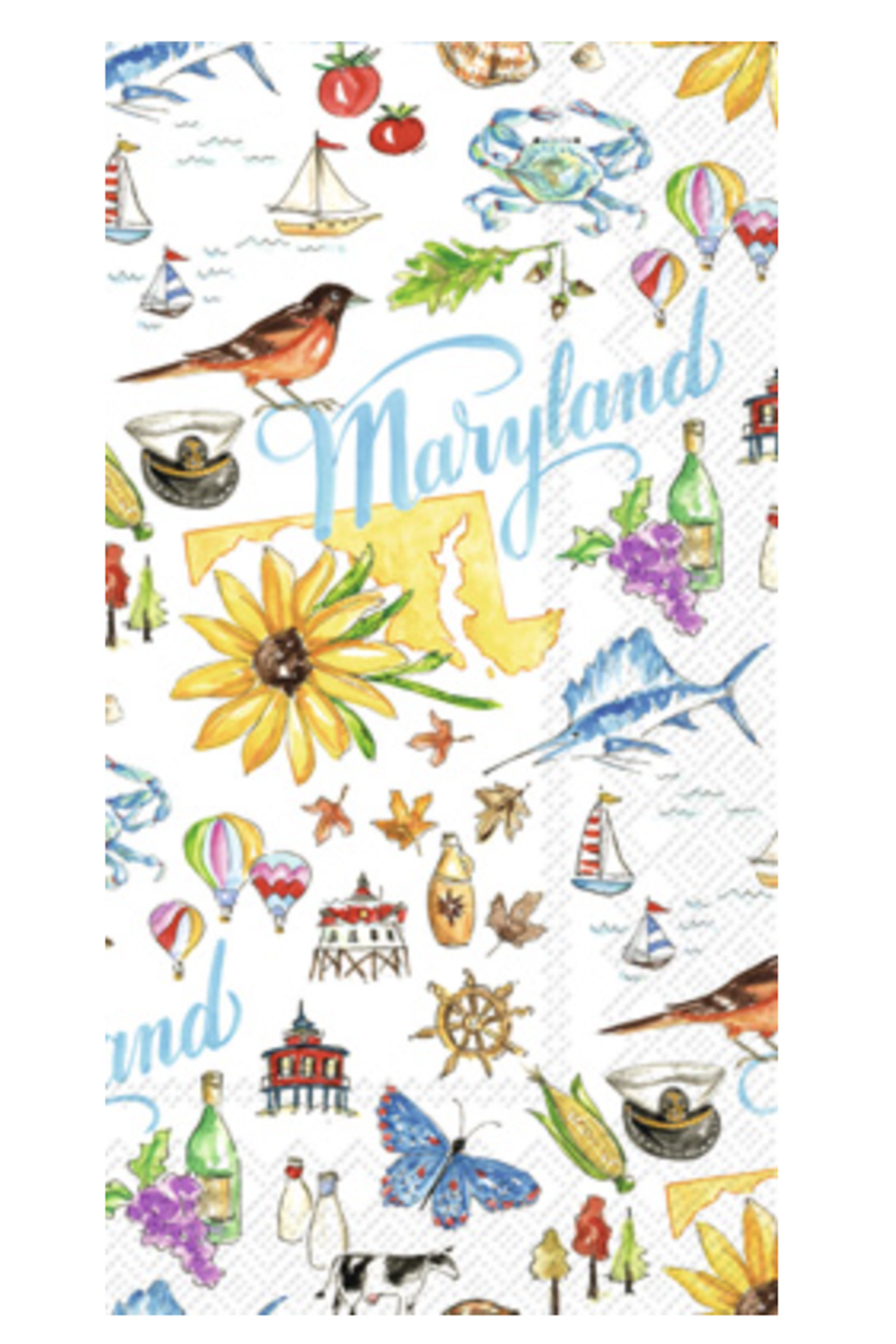 Guest Napkin Pack - Maryland
