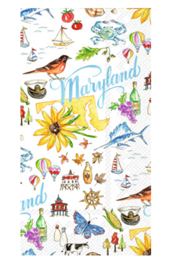 Guest Napkin Pack - Maryland