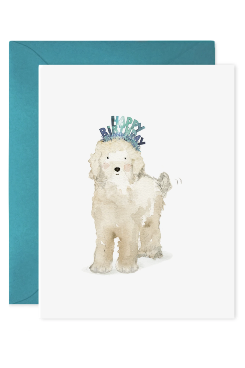 EFRAN Birthday Greeting Card - Lucy Dog