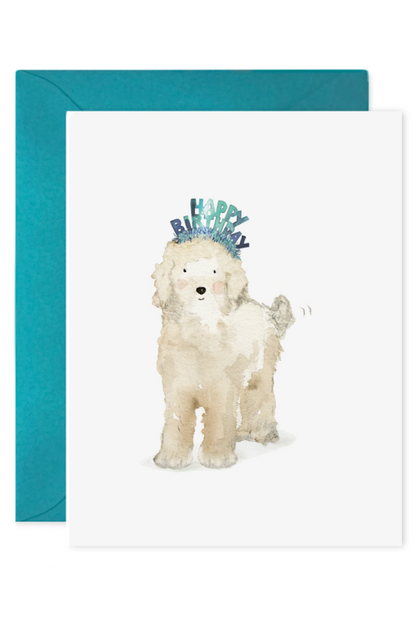 EFRAN Birthday Greeting Card - Lucy Dog