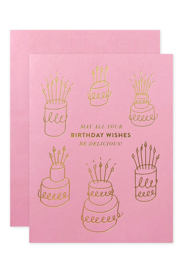 Social Birthday Greeting Card - Delicious