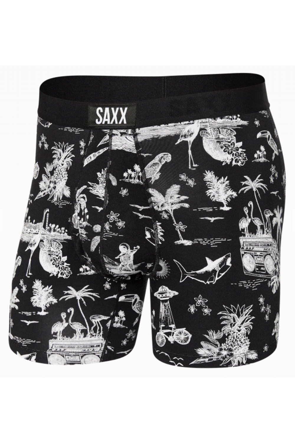 Ultra Boxer Brief - Black Astro Surf & Turf – Shop Whimsicality