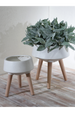 Terrazzo Planter - White