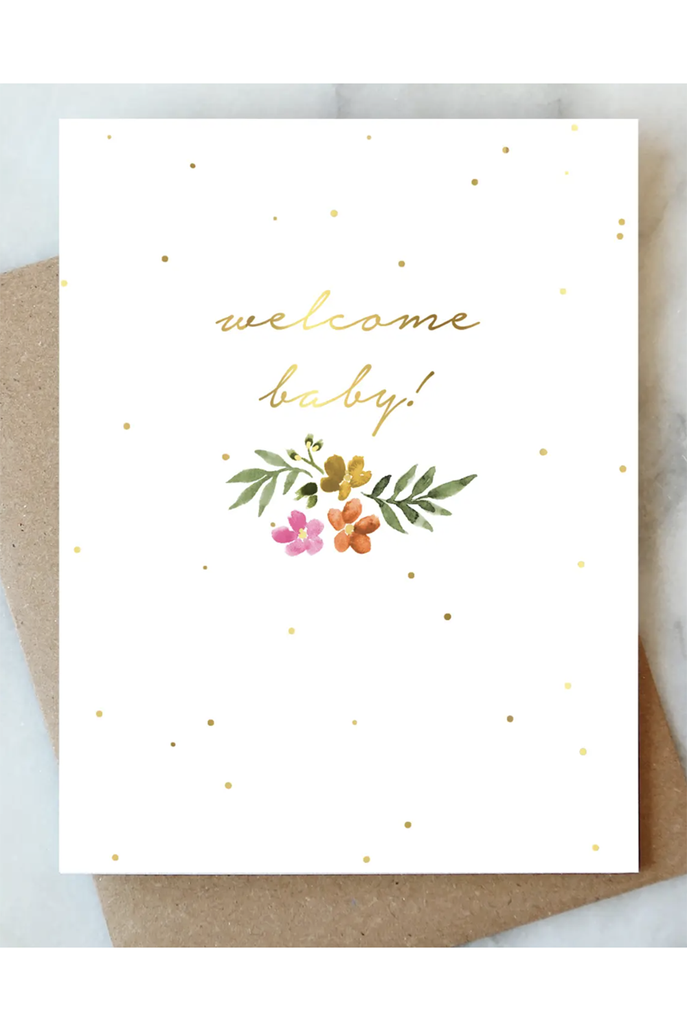 AJD Baby Card - Welcome