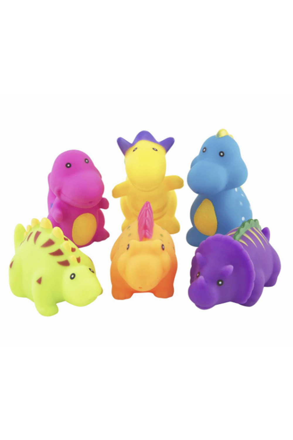 Rubber Bath Toy Set - Dino
