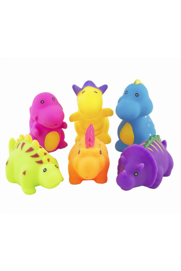 Rubber Bath Toy Set - Dino