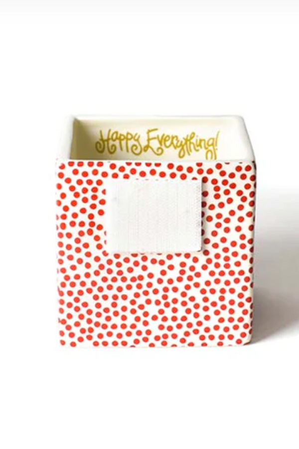 Nesting Cube Small - Red Dot