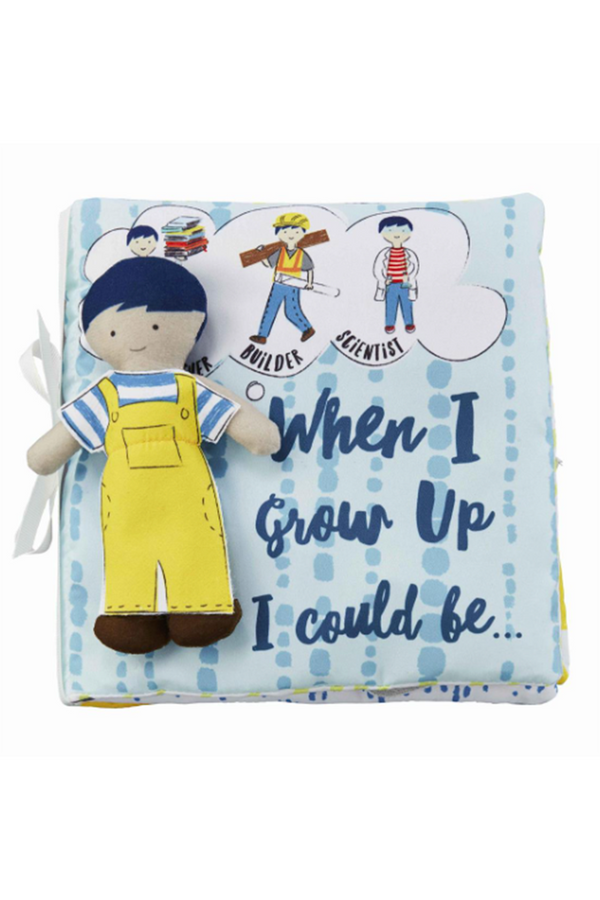 Fabric Book Set - When I Grow Up Boy