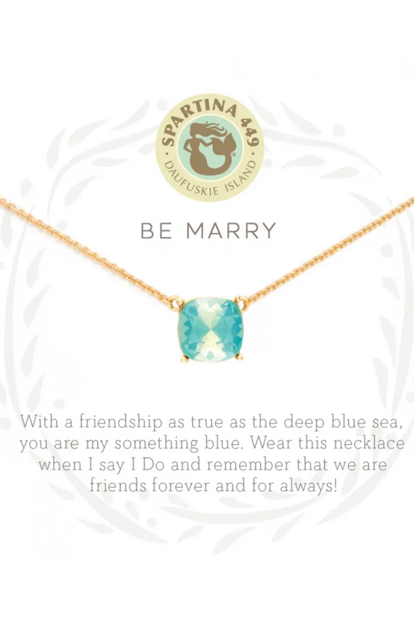 Sea La Vie Necklace - Gold Be Marry Something Blue