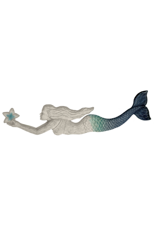 Blue Ombre Mermaid Figure