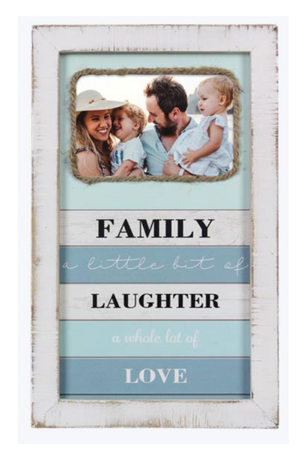 Family Photo Frame with Quote
