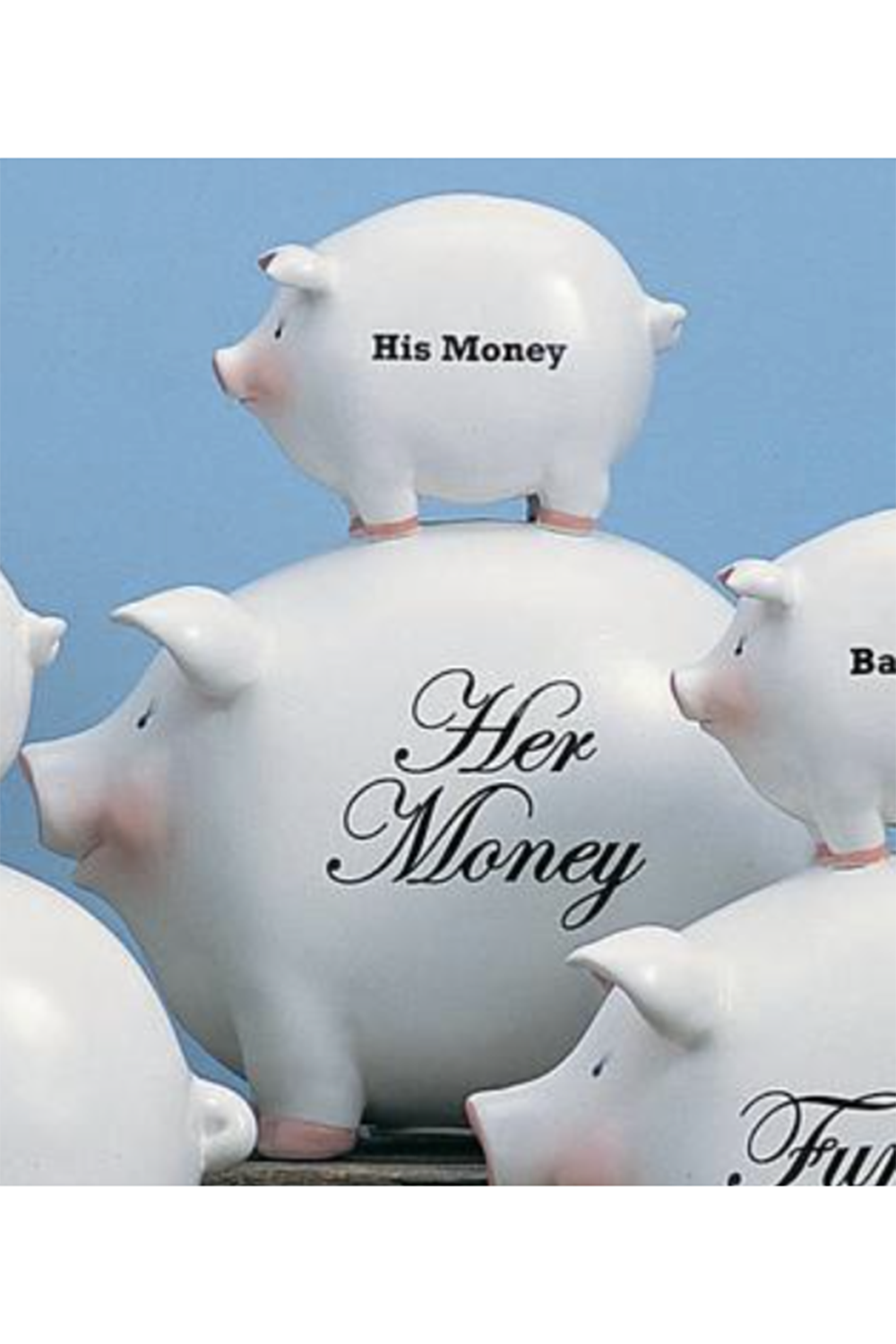 His Money, Her Money Piggy Bank