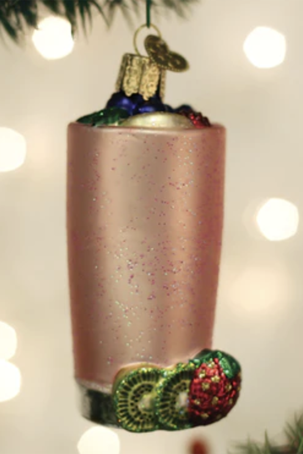 Glass Ornament - Smoothie