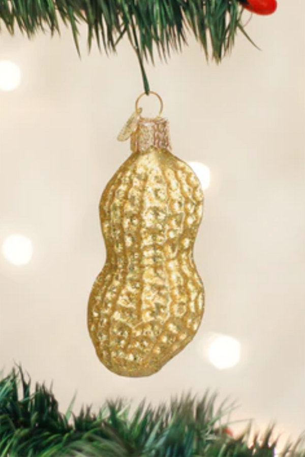 Glass Ornament - Peanut