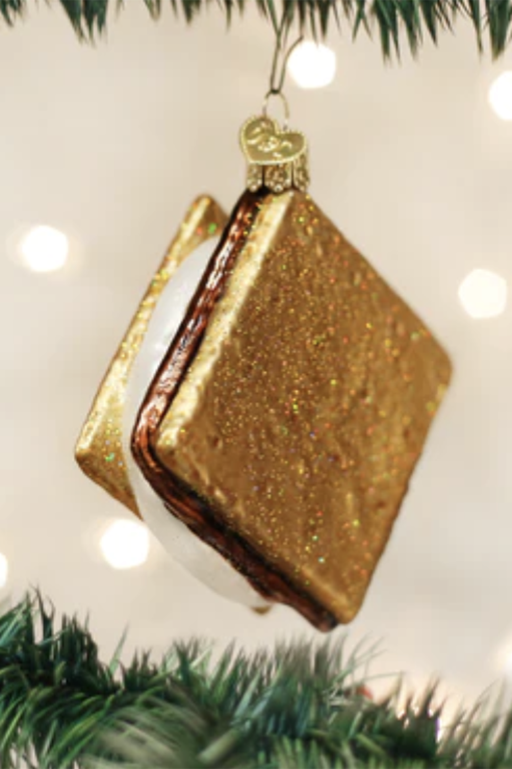 Glass Ornament - S'more