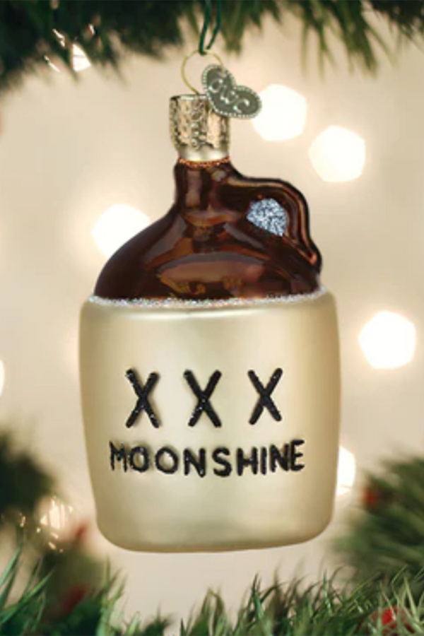 Glass Ornament - Moonshine