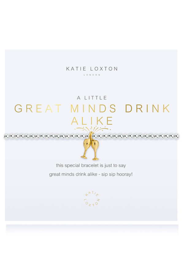 Littles Bracelet - Great Minds Drink Alike