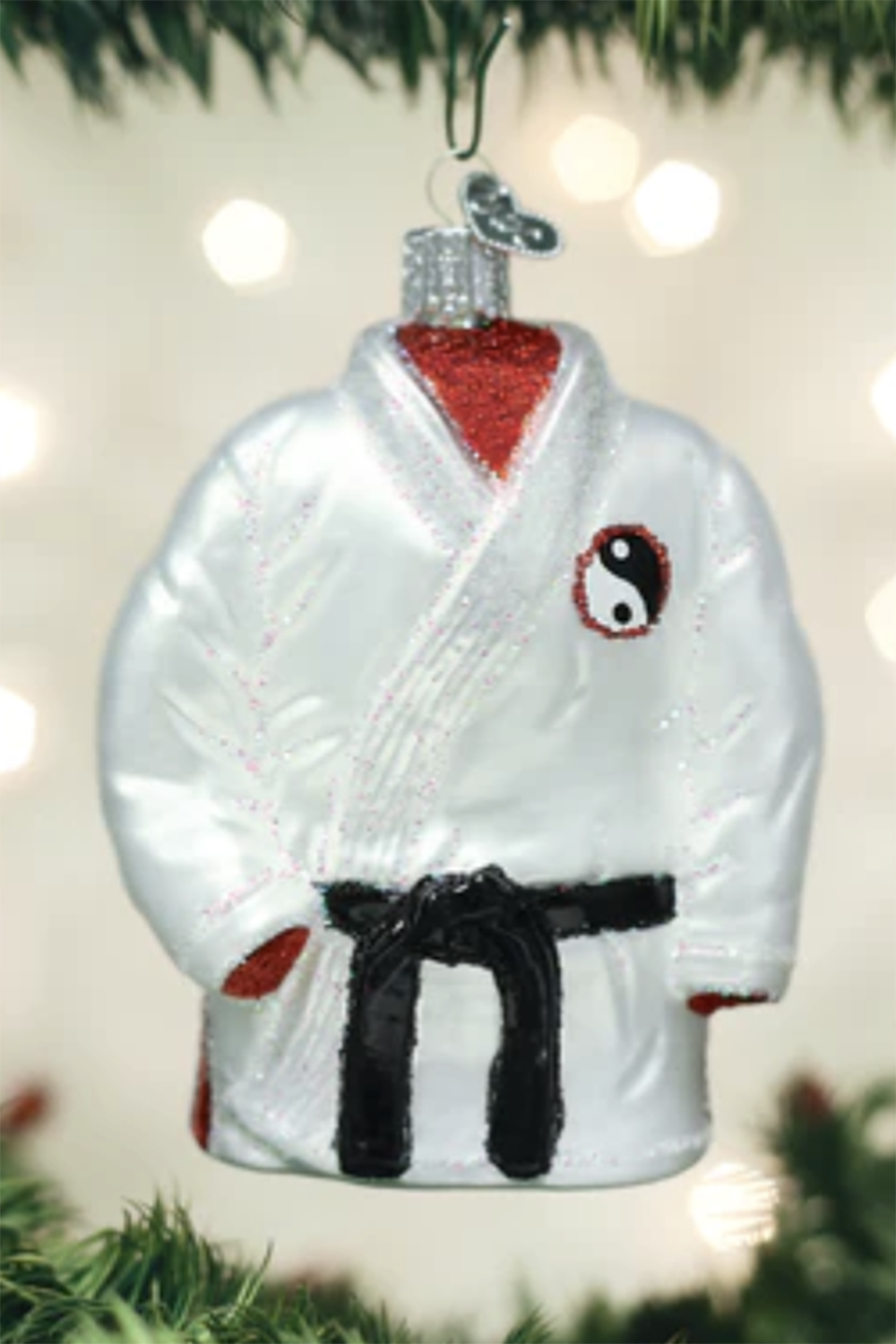 Glass Ornament - Martial Arts Robe