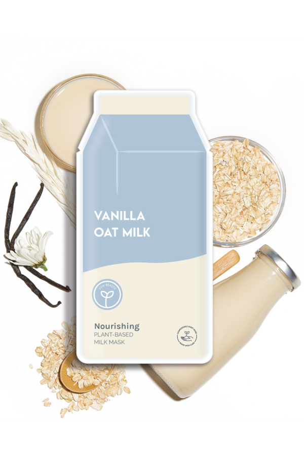 Plant-Based Milk Facial Mask - Vanilla Oat
