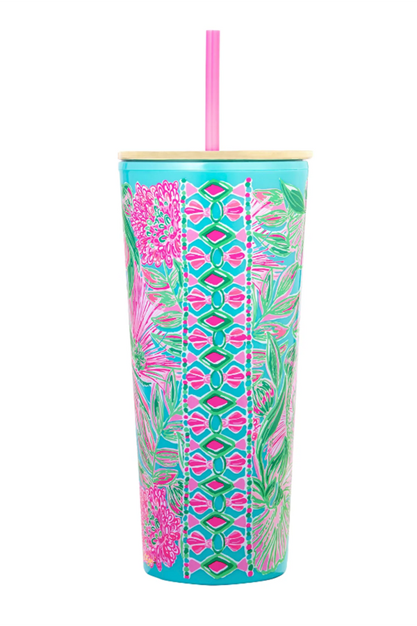 Lilly Straw Tumbler - Coming in Hot
