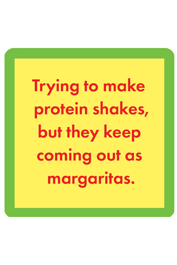 Humor Coaster - Protein Shakes