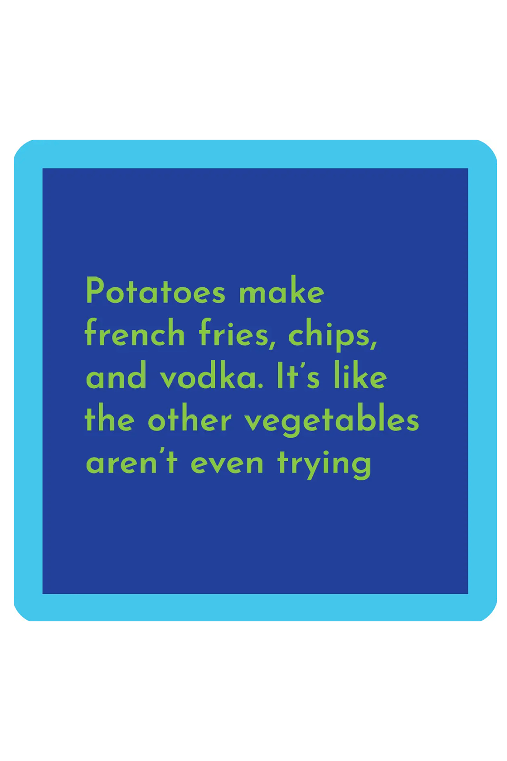 Humor Coaster - Potatoes